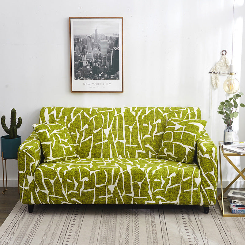 Full cover fabric sofa elastic sofa cover