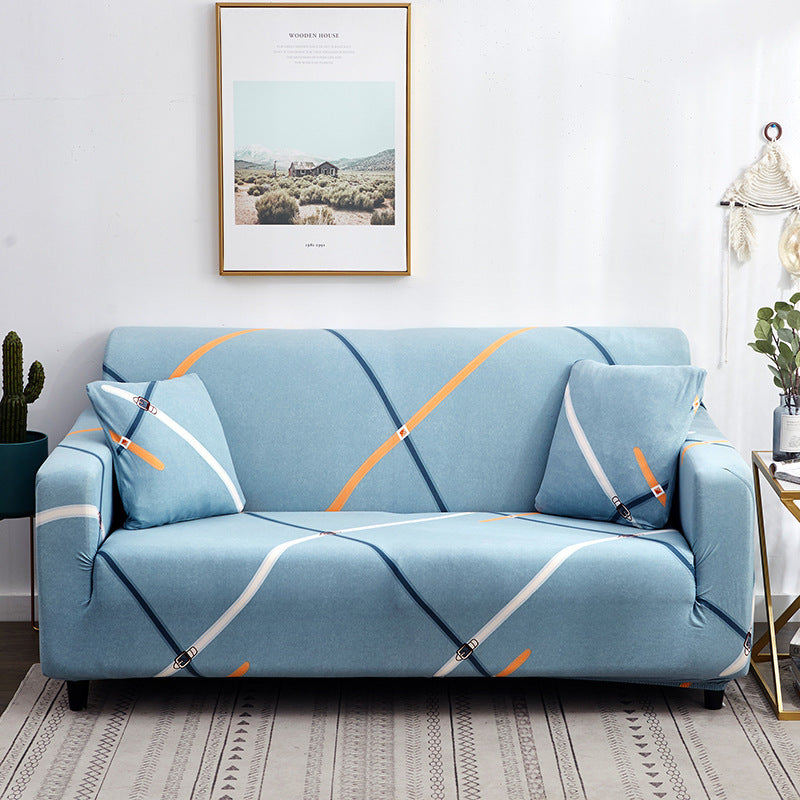 Full cover fabric sofa elastic sofa cover