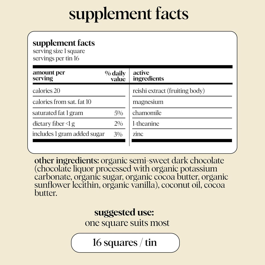 Alice Nightcap Mushroom Chocolates – Natural Sleep Support & Calm