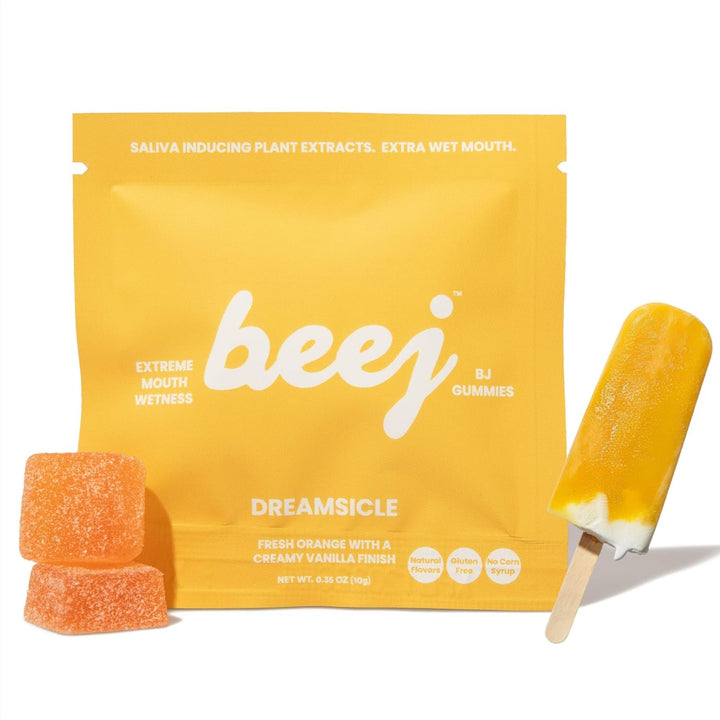 BJ Gummies, by BEEJ. Oral Sex Candy for Couples. (Dreamsicle)