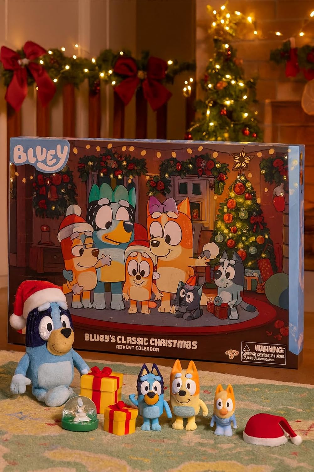 Bluey 2025 Advent Calendar – 24 Days of Toys, Figures & Holiday Fun