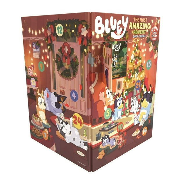 Bluey: The Most Amazing Advent Calendar Book Bundle, Mixed Media