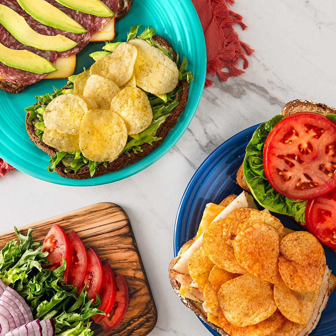 Enjoy 40 single-serve snacks with the Frito-Lay Party Mix Variety Pack, featuring Lay’s Classic &amp; BBQ Chips, Cheetos Crunchy, Doritos Nacho Cheese, Funyuns, Fried Chili Cheese, and Ruffles Cheddar &amp; Sour Cream. Perfect for school lunches, office breaks, parties, or on-the-go snacking. Convenient, portion-controlled, and ideal for bulk snack lovers, kids, and party treats.