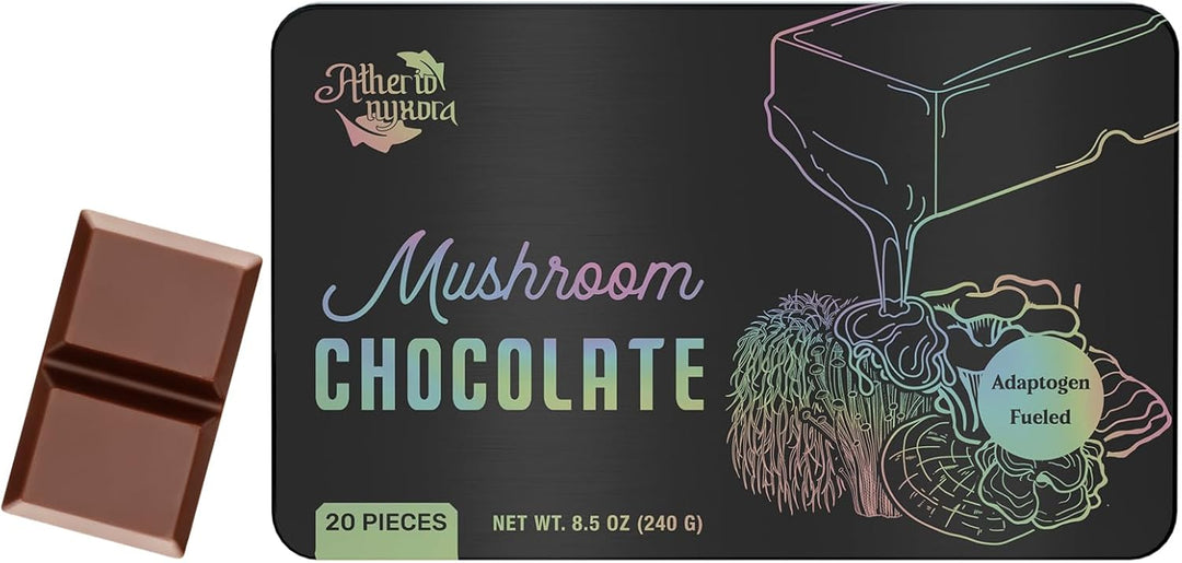 Functional Mushroom Chocolate – Energy, Focus & Mood Support