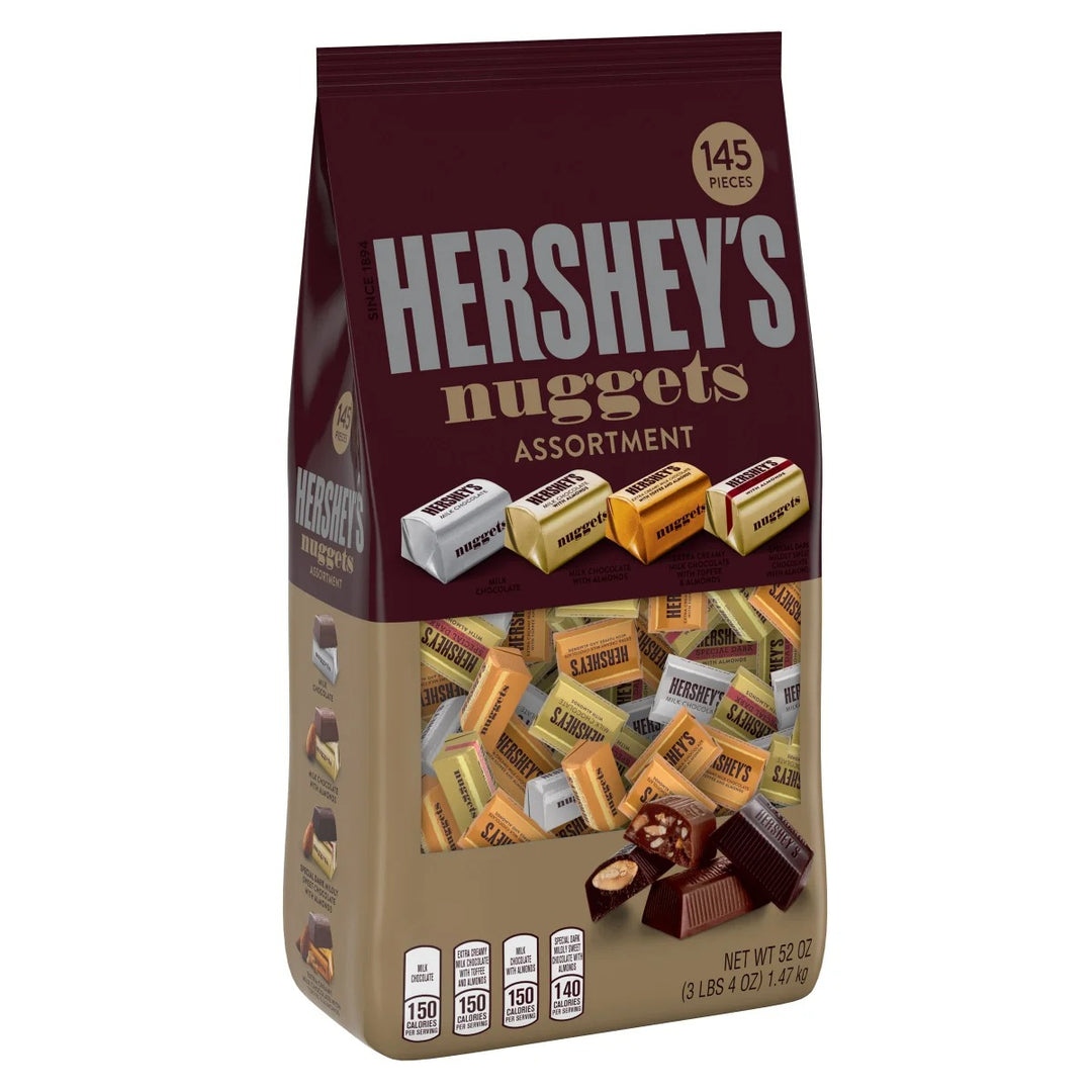HERSHEY'S NUGGETS Assorted Chocolate Candy, 145 pcs.
