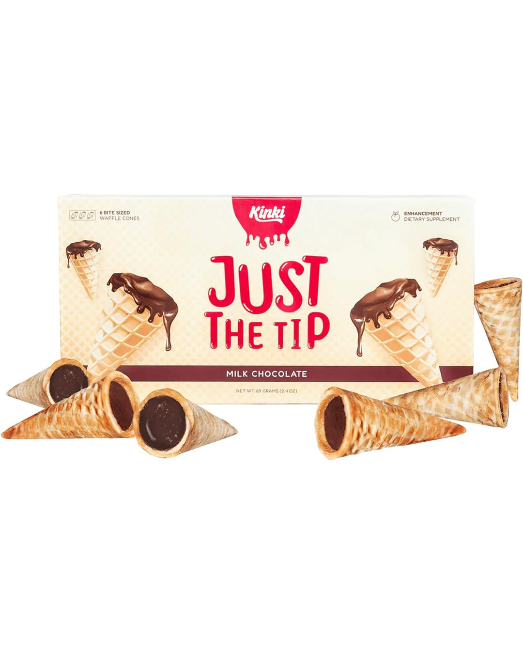 Kinki Just the Tip – Couples Mood Chocolates for Energy & Intimacy