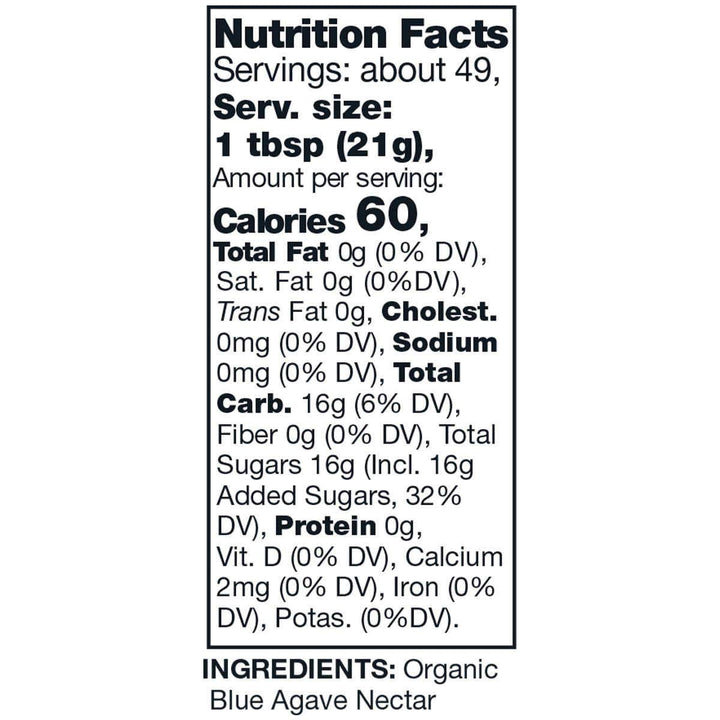 Kirkland Organic Blue Agave, 36 oz, 2-Pack (72 oz Total)
