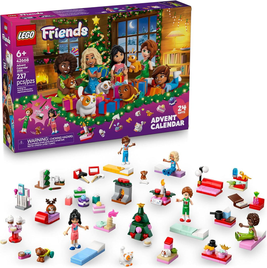 LEGO Friends Advent Calendar 2025 | 24 Festive Surprises 42668
