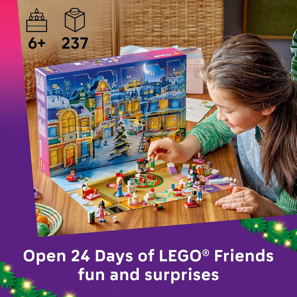 LEGO Friends Advent Calendar 2025 | 24 Festive Surprises 42668
