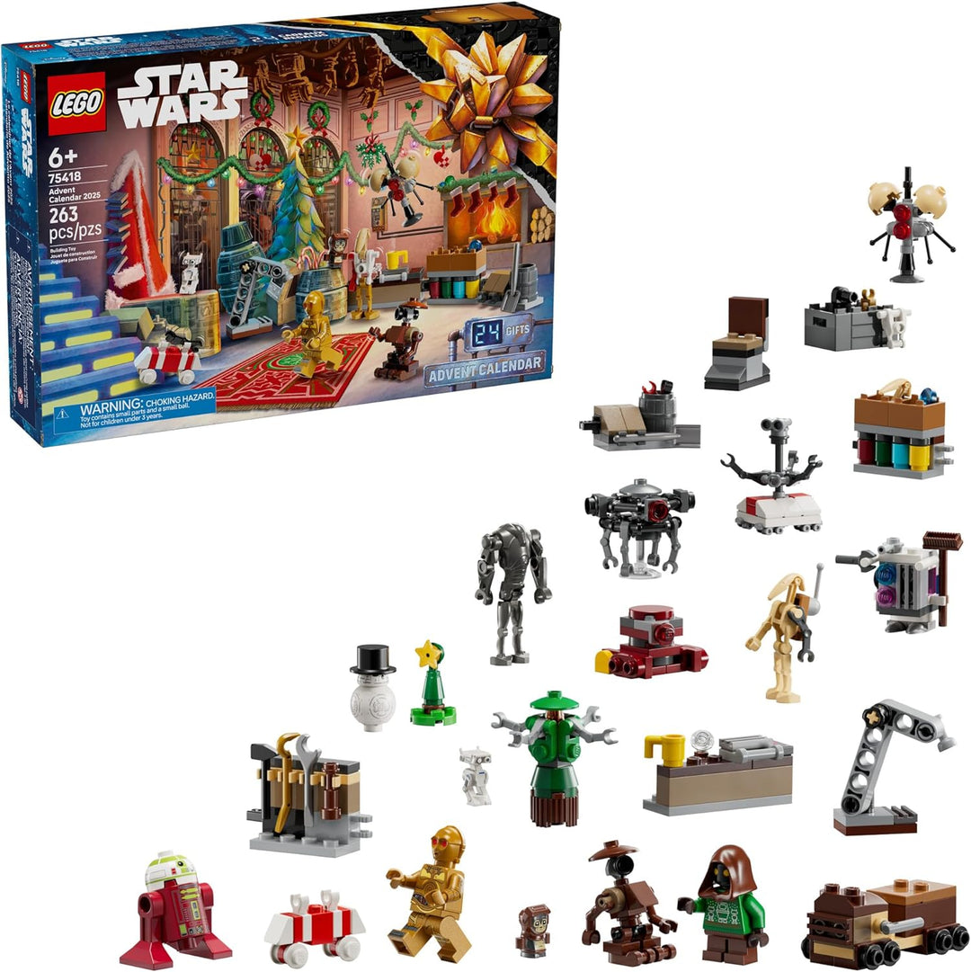 LEGO Star Wars Advent Calendar 2025 | 24 Toys & Iconic Minifigures