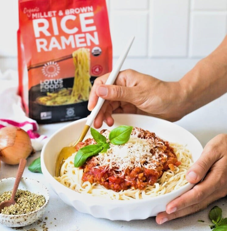 Lotus Foods, Organic Millet & Brown Rice Ramen, 2.5 oz, 12-Count