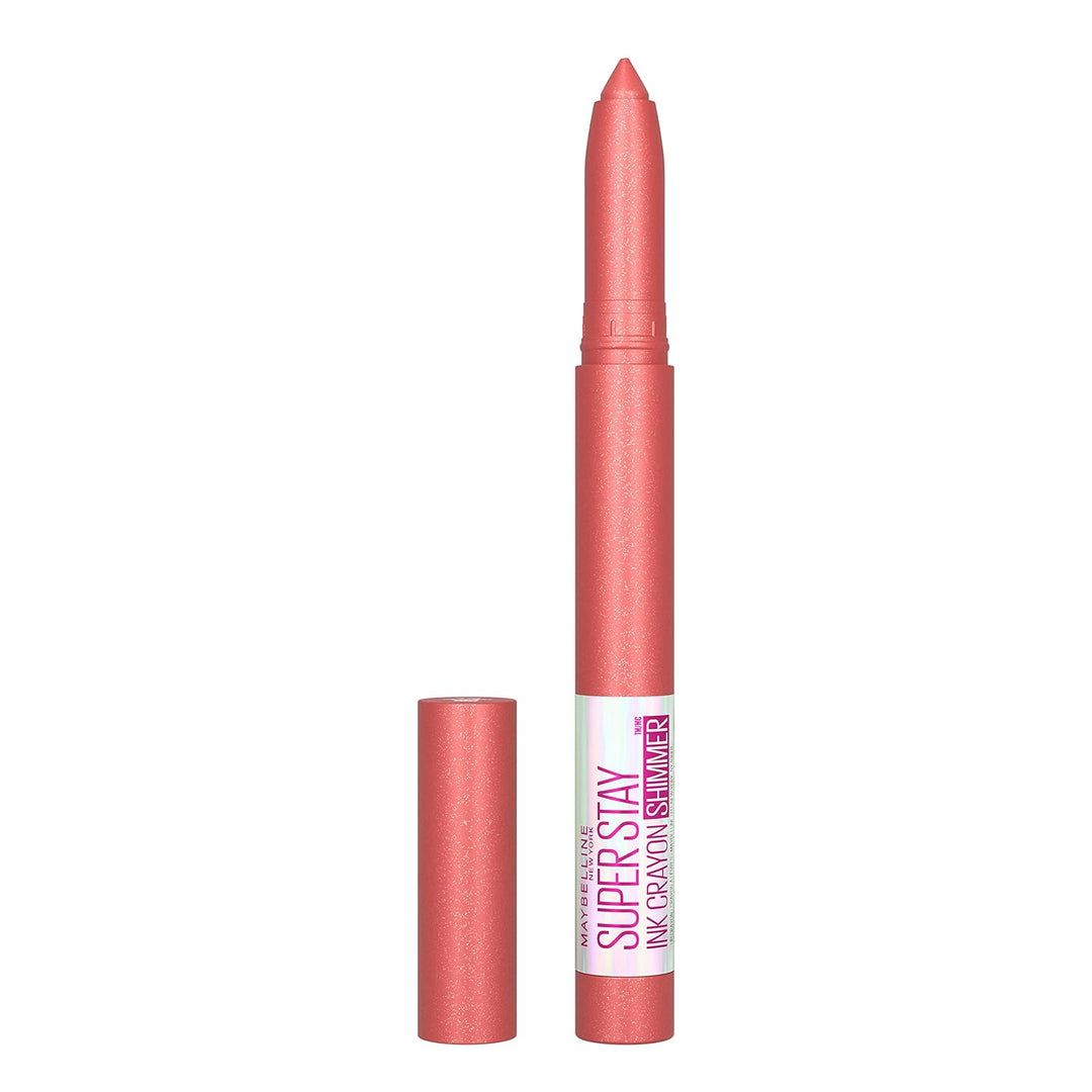 MAYBELLINE New York Super Stay Ink Crayon Matte Longwear Lipstick Makeup, Long Lasting Matte Lipstick with Built-In Sharpener, Limited Edition Birthday Collection, Piece of Cake, 0.04 oz