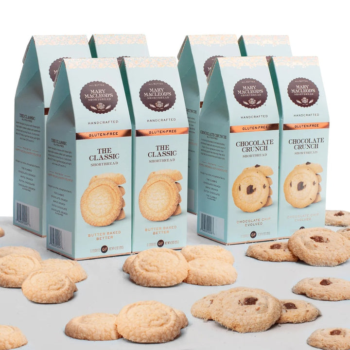 Mary Macleod’s Gluten-Free Shortbread Cookies, 8-Box Variety