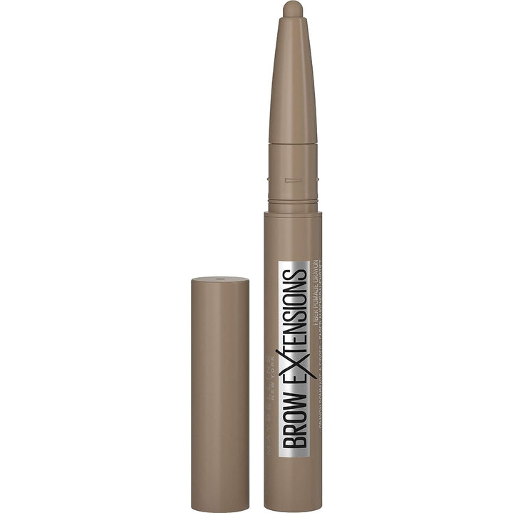 Maybelline Brow Extensions Fiber Pomade Crayon Eyebrow Makeup, Light Blonde
