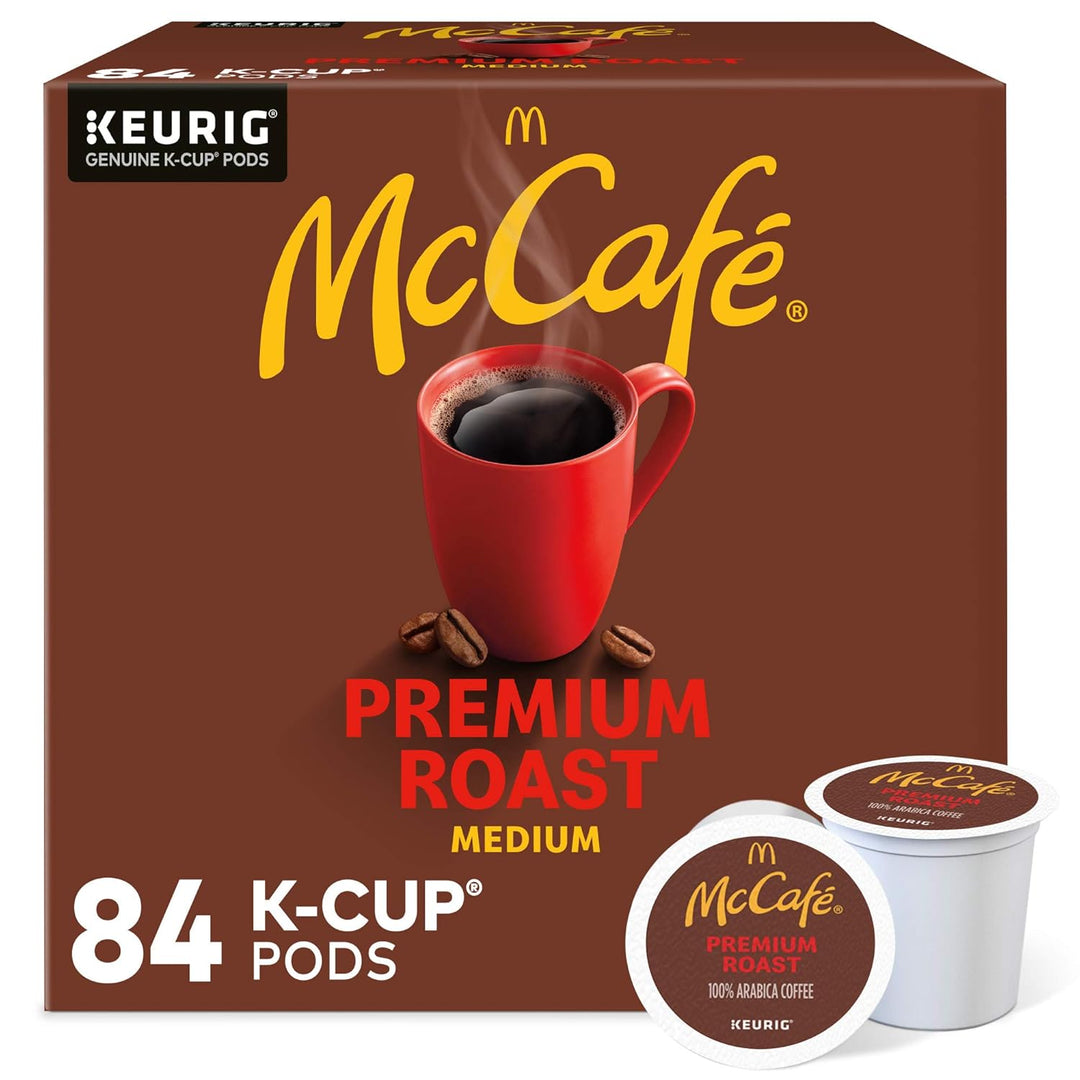 McCafe Medium Roast Coffee K-Cup Pods, 84-Count, Premium Brew