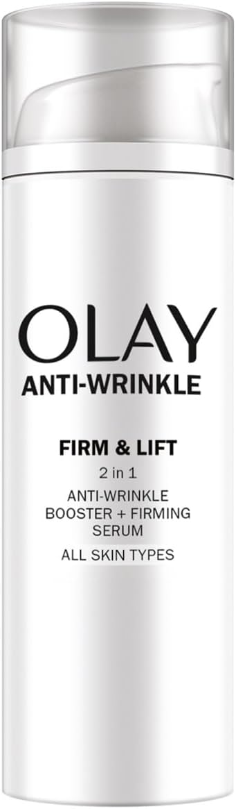 """ Olay Anti-wrinkle Firm And Lift Two In One Day Cream And Firming Serum, 50ml"""