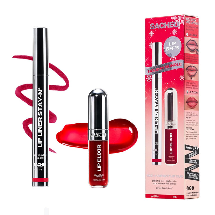 Sacheu Peel-Off Lip Liner Stain – Long-Lasting Matte Red-Y Or Not