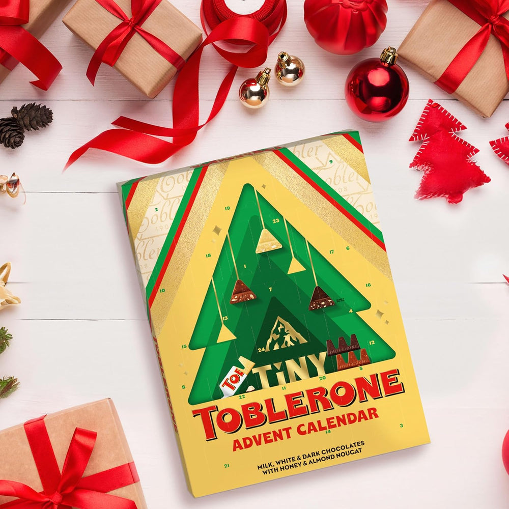 TOBLERONE Holiday Advent Calendar – 24 Mini Chocolate Bars