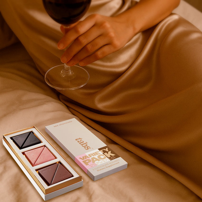 Tabs Mood Chocolate – Mixed Flavors for Couples, Vegan, Gluten-Free sex chocolate