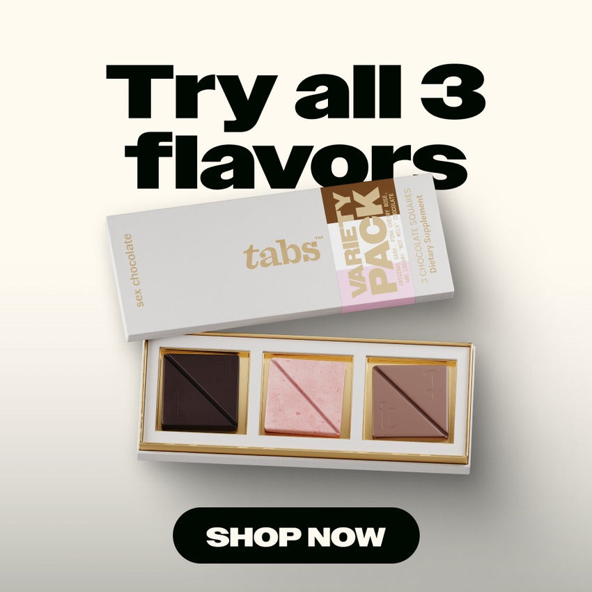 Tabs Mood Chocolate – Mixed Flavors for Couples, Vegan, Gluten-Free sex chocolate