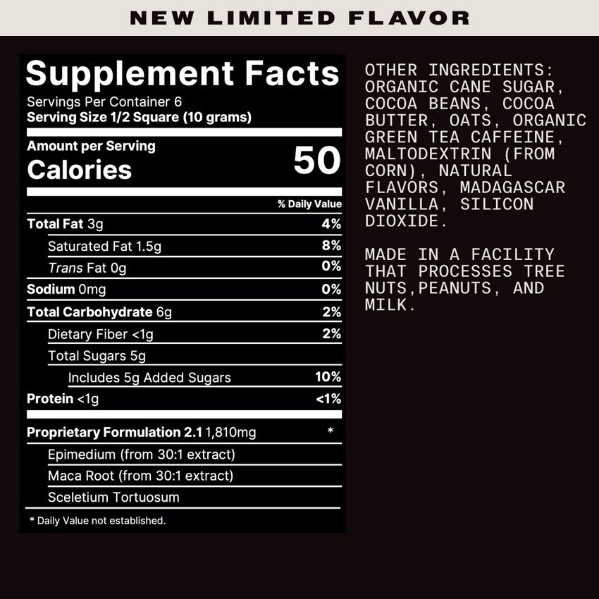 Tabs Not Milk Mood Chocolate – Vegan Oat Milk Bar for Couples sex chocolate