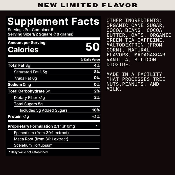 Tabs Not Milk Mood Chocolate – Vegan Oat Milk Bar for Couples sex chocolate