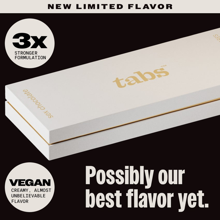 Tabs Not Milk Mood Chocolate – Vegan Oat Milk Bar for Couples sex chocolate