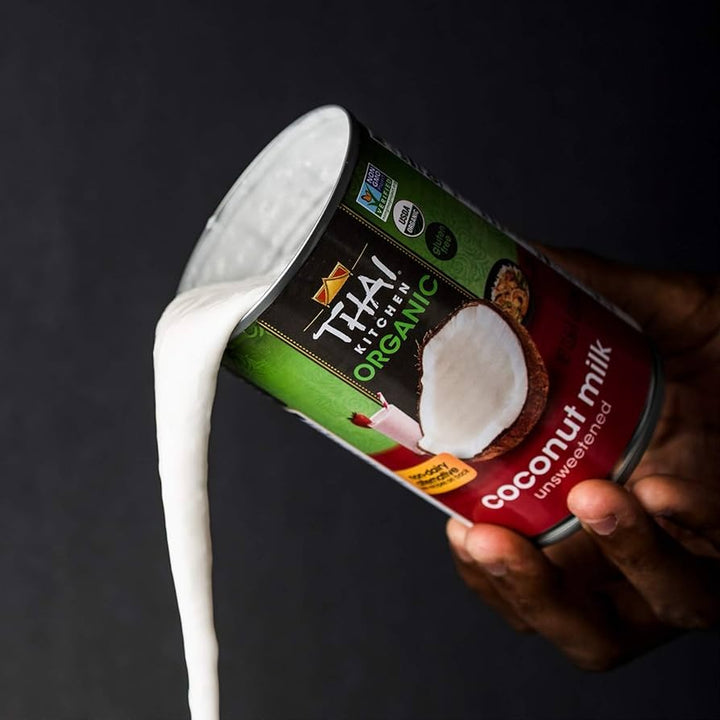 Thai Kitchen Organic Unsweetened Coconut Milk, 13.66oz, 6-Pack