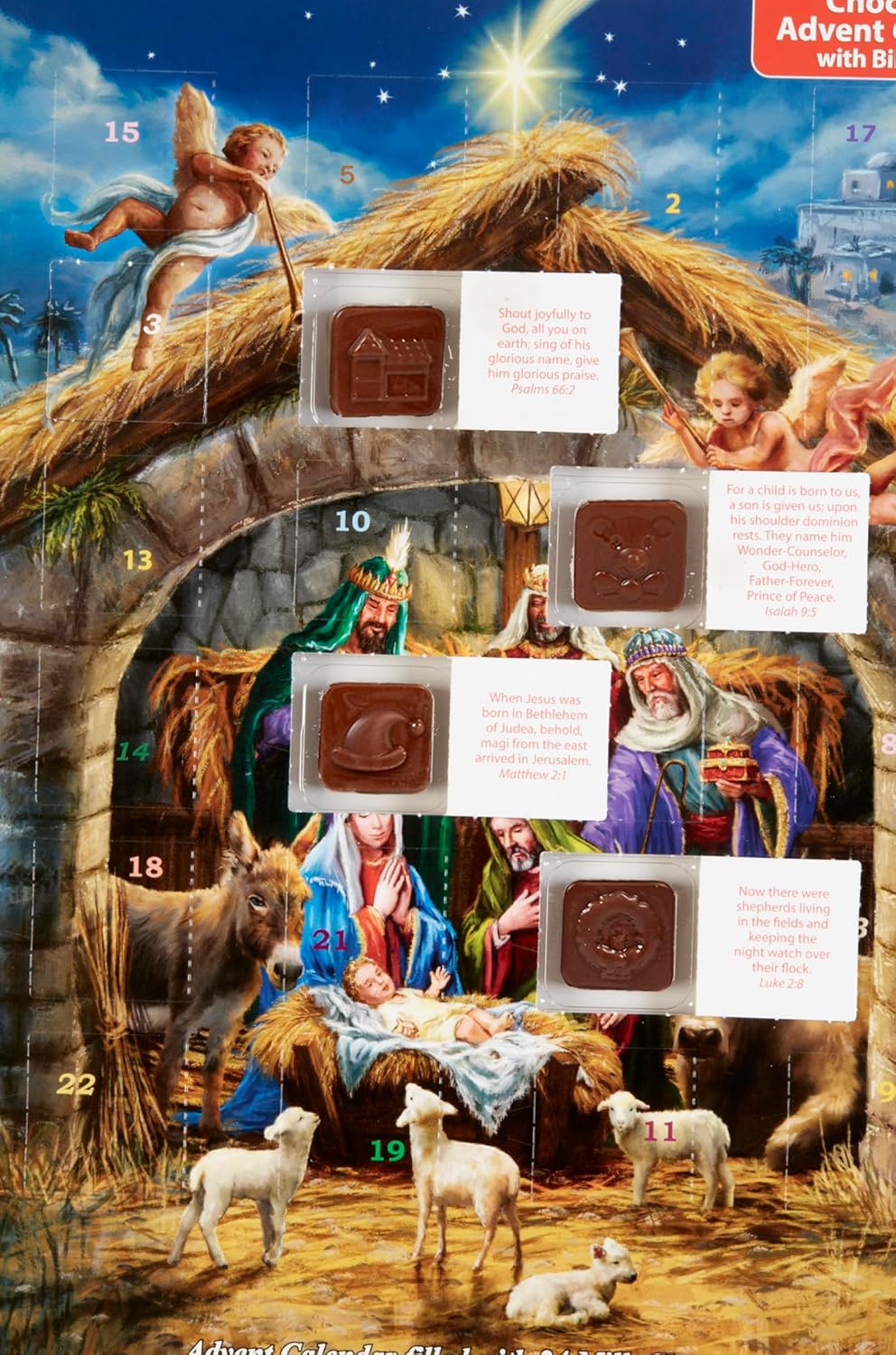 Vermont Christmas Company Elves' Treehouse Chocolate Advent Calendar (Countdown to Christmas)