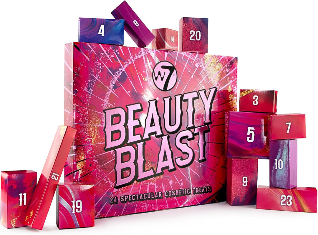 W7 Beauty Blast Advent Calendar 2025 | 24 Makeup Surprises