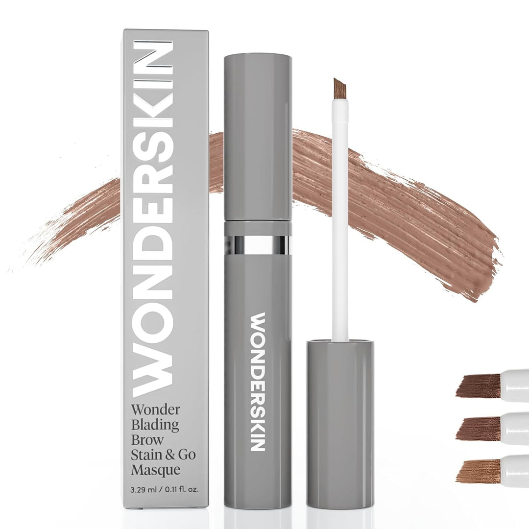 Wonderskin Wonder Blading Brow Stain & Go Masque | Long Lasting, Smudge Proof