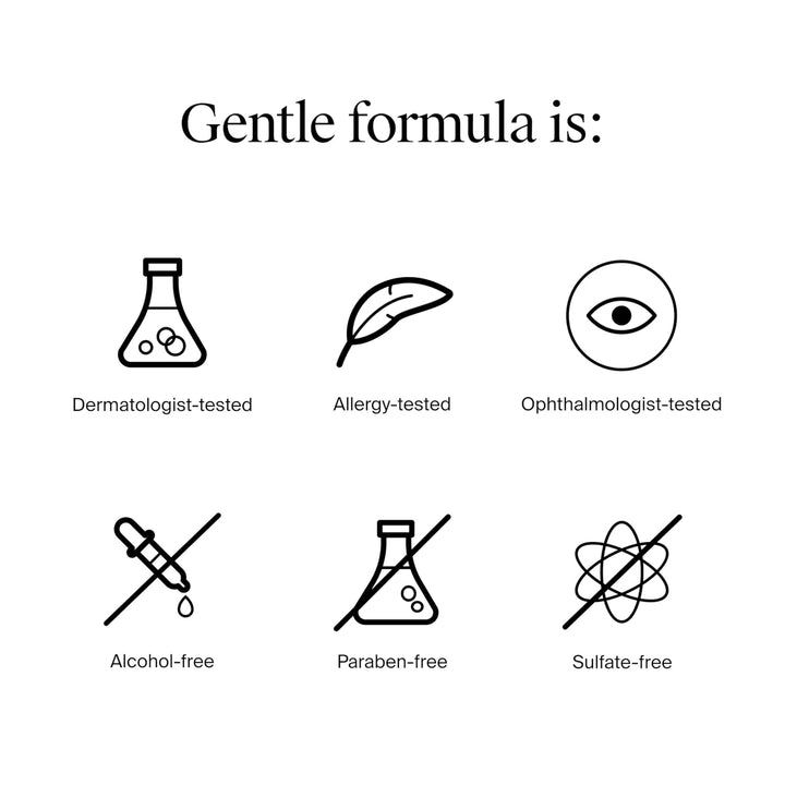 Alcohol-free micellar wipes removing oil and dirt