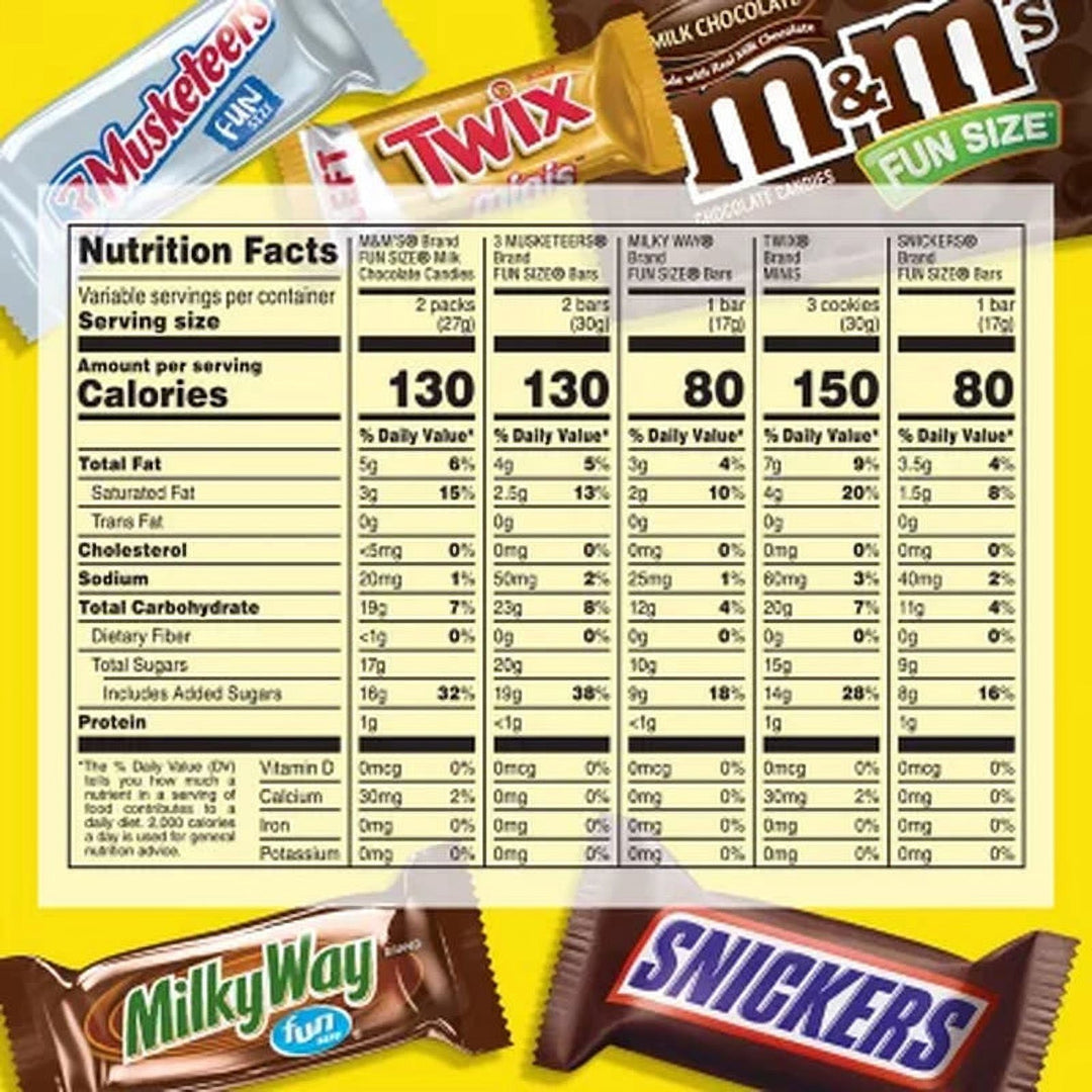 Bulk Mars Milk Chocolate Variety Pack Individually Wrapped