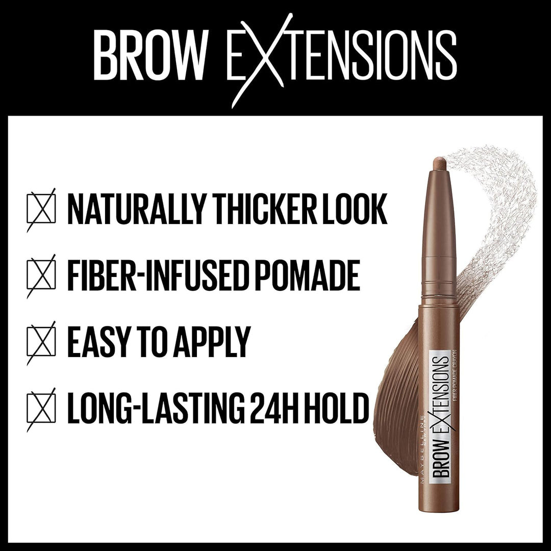 Eyebrow pomade crayon for smooth application
