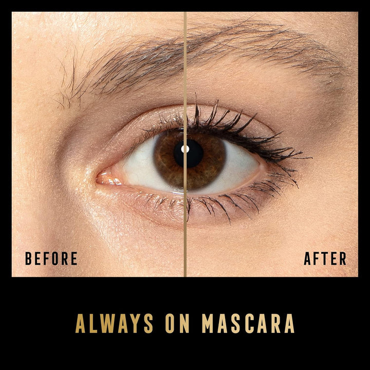 Long-lasting mascara with bold black pigment