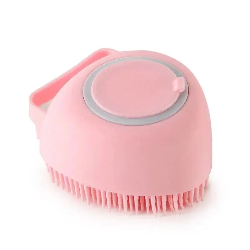Durable silicone gloves for bathing and grooming cats and dogs