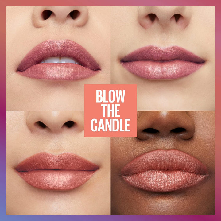 Easy-to-use Maybelline matte lip crayon for bold, defined lips
