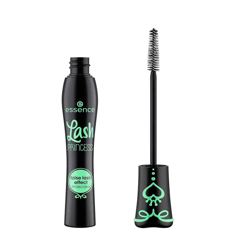 Soft natural lash look using vegan Essence brown mascara