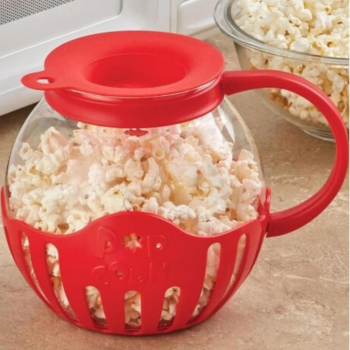 Greeting card included with GIEZL popcorn set