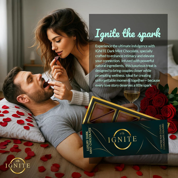 Luxurious mint chocolate bar ideal for gifts and celebrations