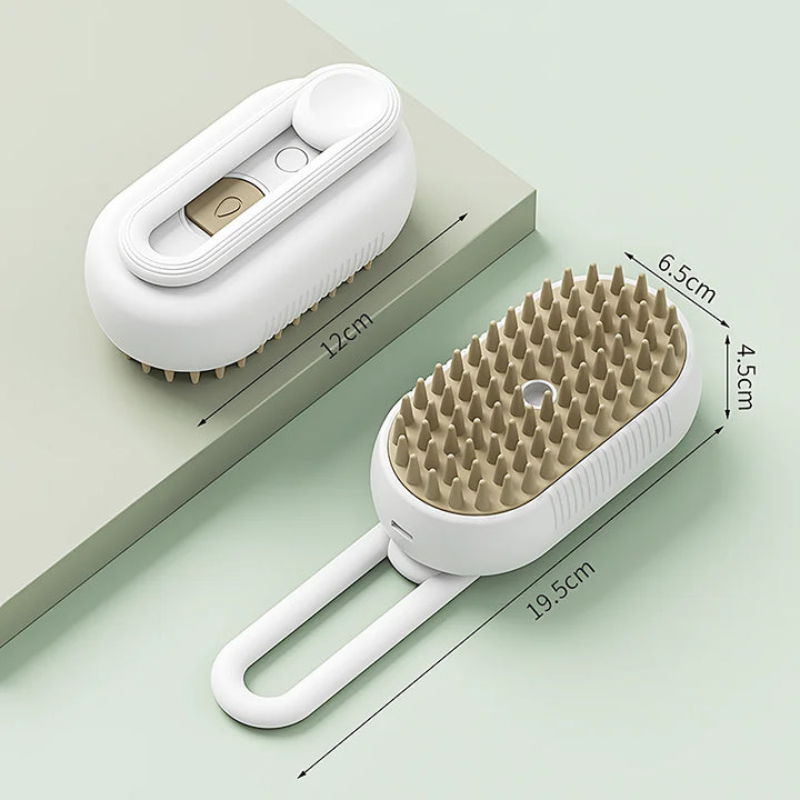 Pet beauty brush with hair removal and massage