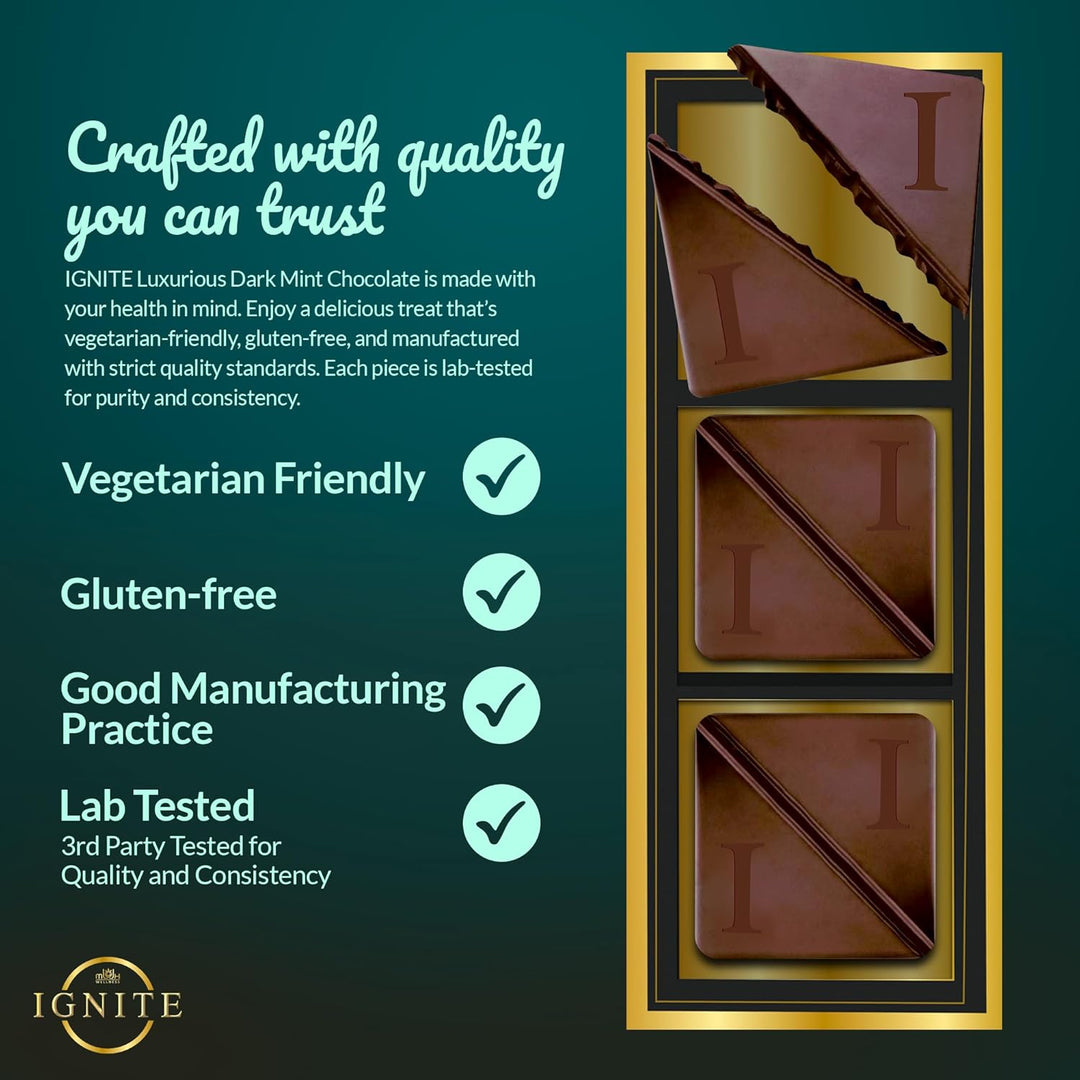 Ignite dark chocolate for anniversary and special occasion