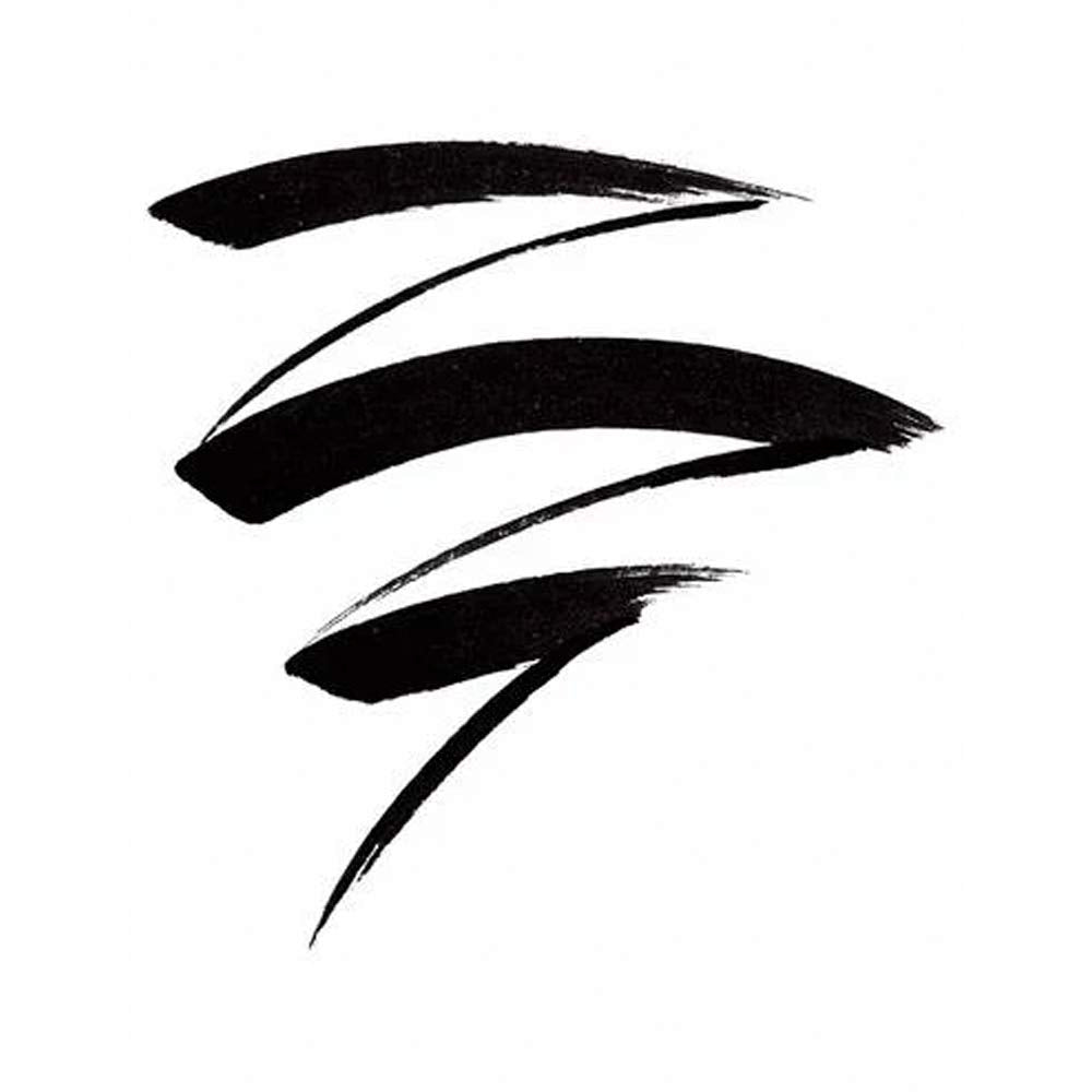Precise tip detail of Maybelline liquid eyeliner for clean application