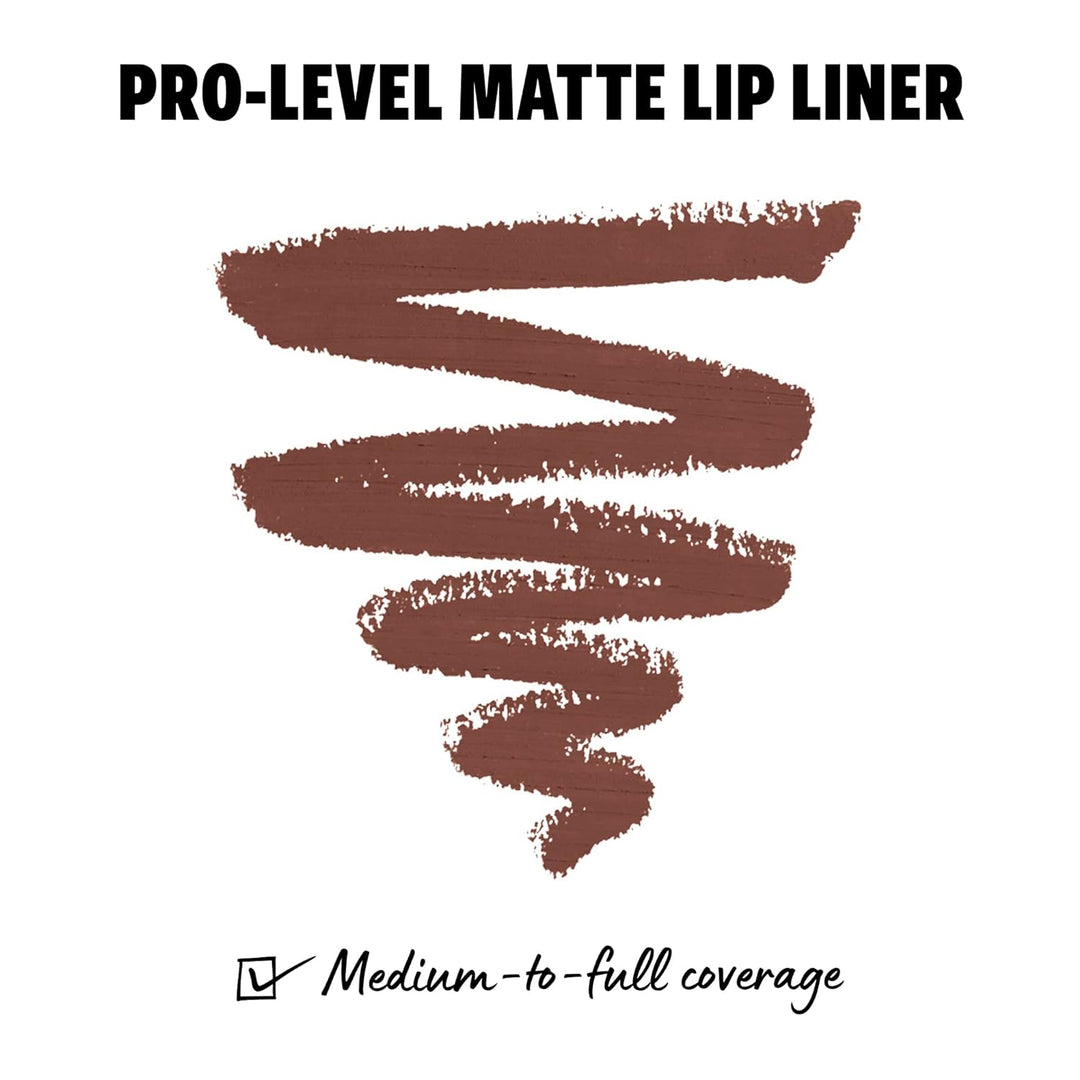 Smooth honey brown lip liner for bold definition
