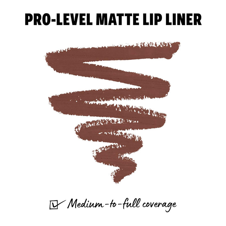 Smooth honey brown lip liner for bold definition