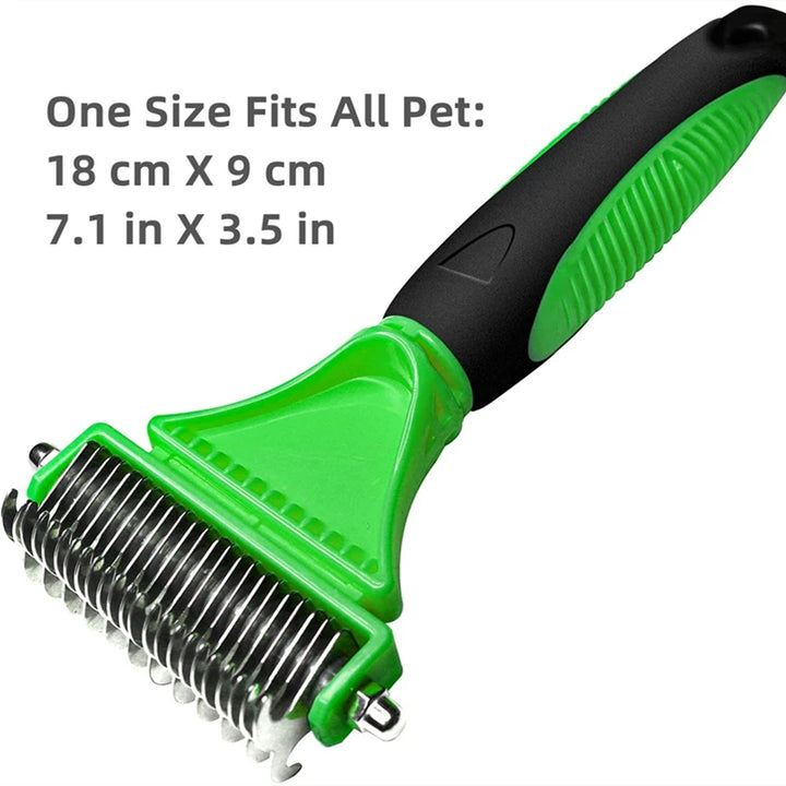  Effective grooming tool for pets with double coats and shedding issues