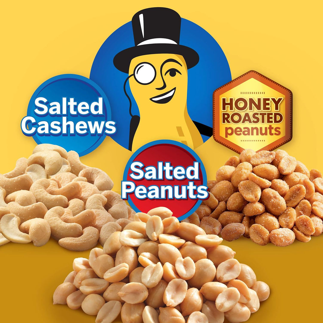 Cashews and peanuts snack pack from Planters
