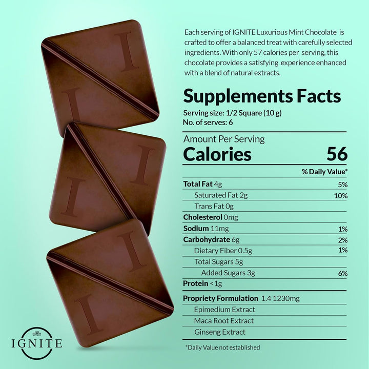 Premium dark mint chocolate crafted for shared moments