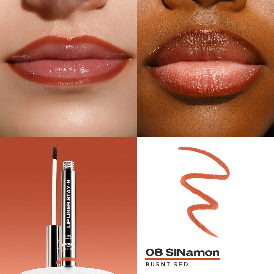 Lightweight feel of Sacheu lip stain with intense pigment