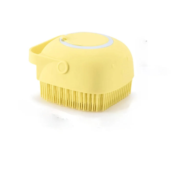  Soft pet grooming gloves for bath and shedding hair removal